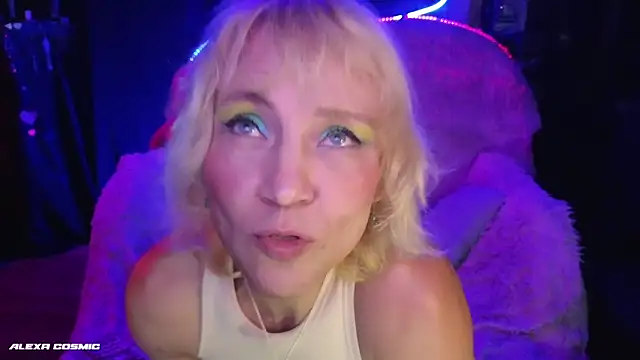 Snapshot of Alexa_Cosmic chatting on August 1, 2026, 12:52 am Alexa Cosmic online show from August 1, 2026, 12:52 am