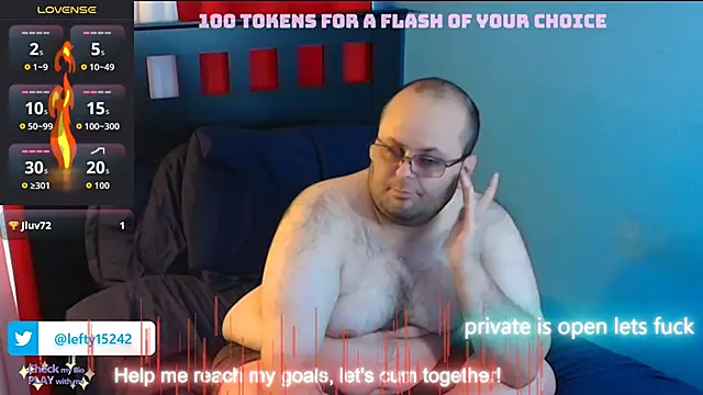 lefty15242 online show from October 10, 2025, 7:15 pm