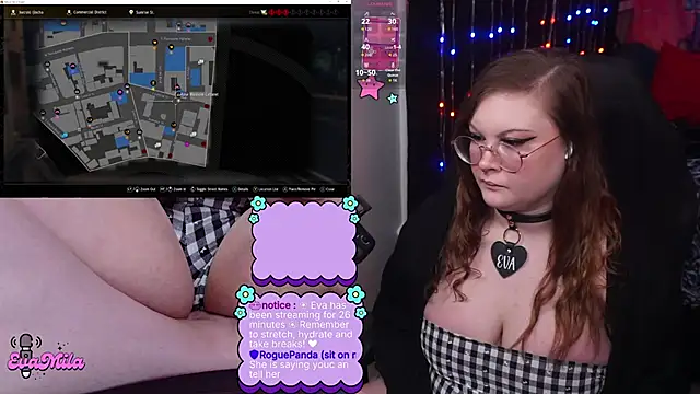 evamila online show from March 29, 2026, 1:07 am