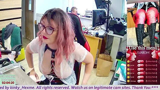 kinky Hexme online show from October 15, 2025, 9:28 am