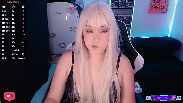 Emmy Ruiz online show from March 7, 2025, 10:21 pm