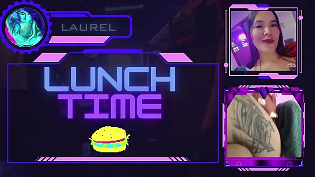 Snapshot of Laurel23_ chatting on February 21, 2025, 6:04 pm Laurel23 online show from February 21, 2025, 6:04 pm
