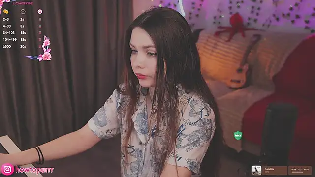 Snapshot of How2Meow chatting on May 27, 2026, 5:20 pm How2Meow online show from May 27, 2026, 5:20 pm