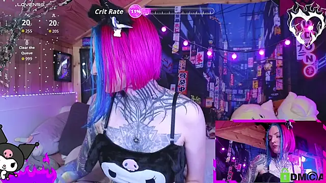 NekoCyber online show from October 25, 2025, 5:06 am