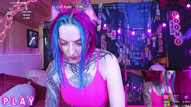 NekoCyber online show from February 16, 2025, 5:48 am