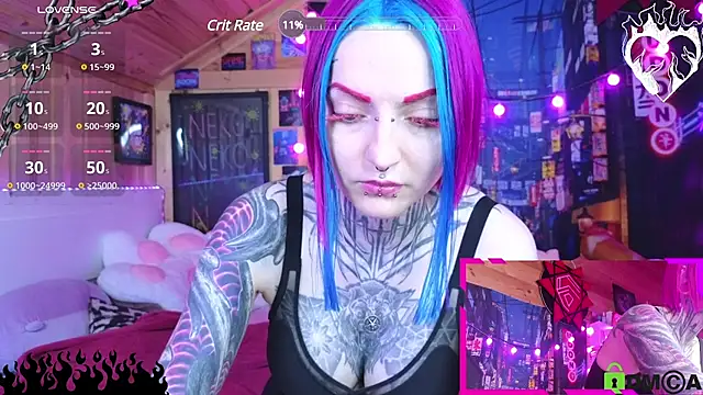 NekoCyber online show from December 29, 2024, 4:27 am