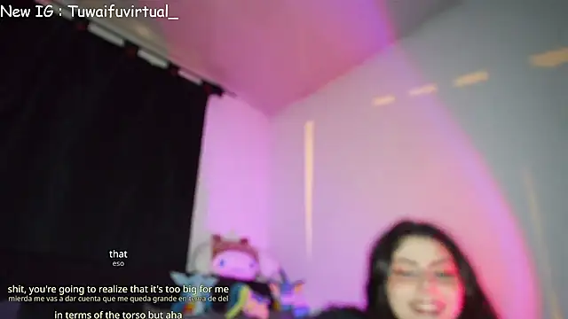 TuWaifuVirtual1 online show from November 16, 2025, 11:30 pm