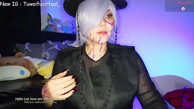 TuWaifuVirtual1 online show from November 1, 2025, 12:28 am