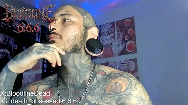 DEATHINK666XX online show from January 17, 2026, 1:15 pm