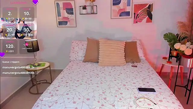 Misslaurenn online show from February 16, 2025, 10:22 pm