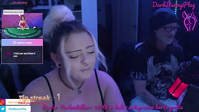 DarkBunnyPlay online show from December 29, 2024, 8:37 pm