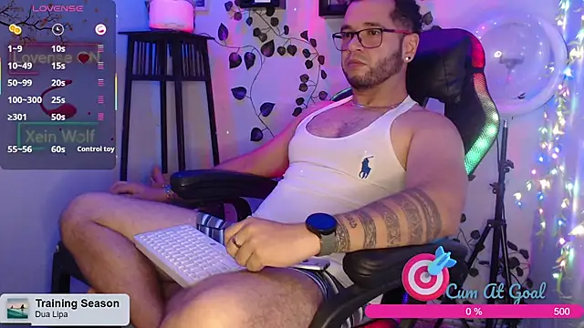 Xein WoIf online show from October 15, 2025, 2:43 am