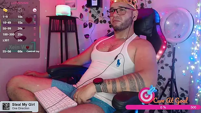 Xein WoIf online show from October 7, 2025, 3:51 am