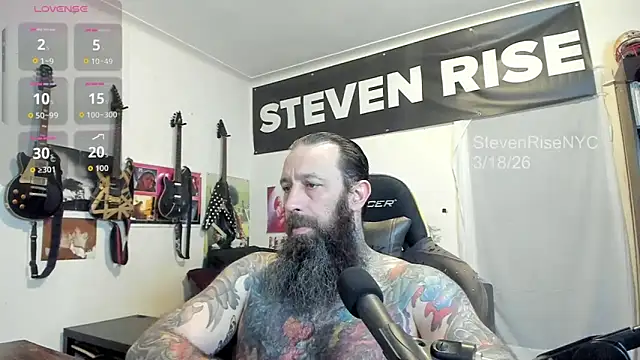 StevenRiseNYC online show from March 19, 2026, 12:10 am