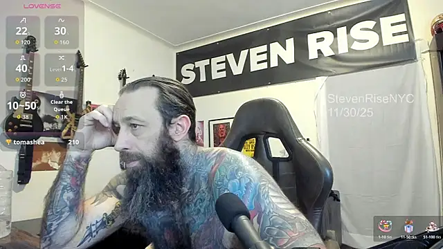 StevenRiseNYC online show from December 1, 2025, 1:06 am