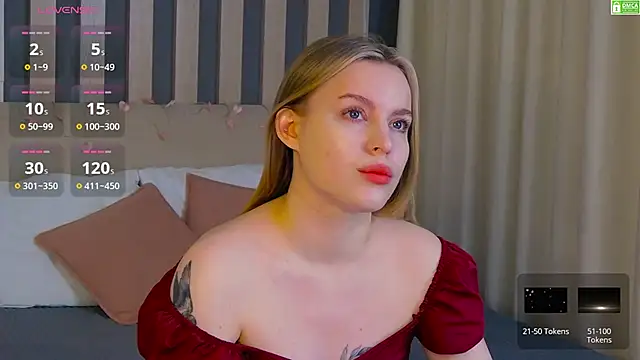 AmaliaBell online show from January 12, 2026, 1:07 pm